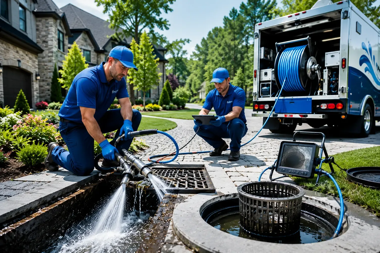 Local outdoor drain cleaning professionals in Groveton, TX